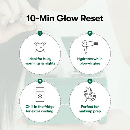 CICA Daily Soothing Mask, 30 Sheet Face Masks for Sensitive Skin, Centella Asiatica & Triple Hyaluronic Acid, Hydrating Korean Sheet Mask for Redness, Dryness & Skin Barrier Care