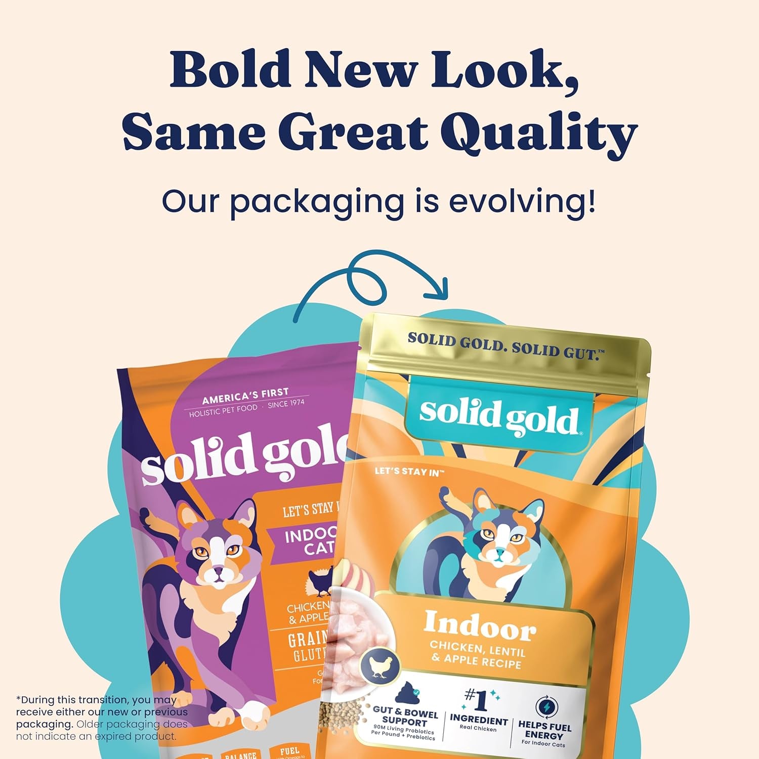 Indoor Dry Cat Food - Grain Free & Gluten Free - Chicken Cat Food Dry Kibble for Indoor Cats for Gut Health - Sensitive Stomach & Hairball Support for Adult Cats - 12LB