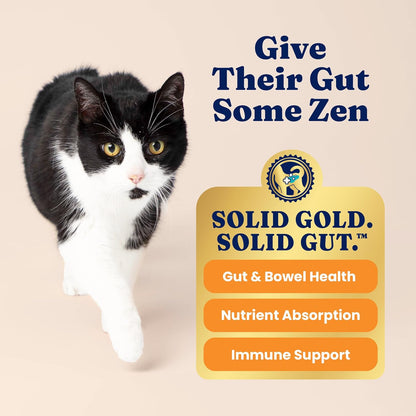 Indoor Dry Cat Food - Grain Free & Gluten Free - Chicken Cat Food Dry Kibble for Indoor Cats for Gut Health - Sensitive Stomach & Hairball Support for Adult Cats - 12LB